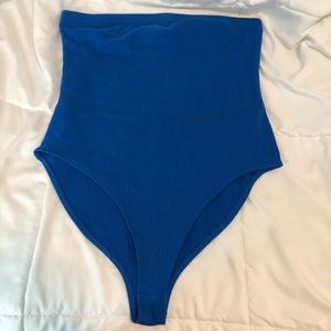 ✨forever 21 blue bodysuit✨